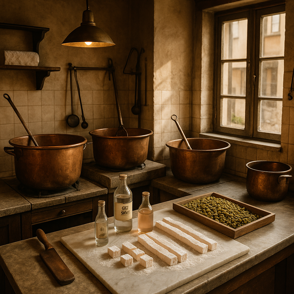 İstanbul'da geleneksel lokum atölyesi