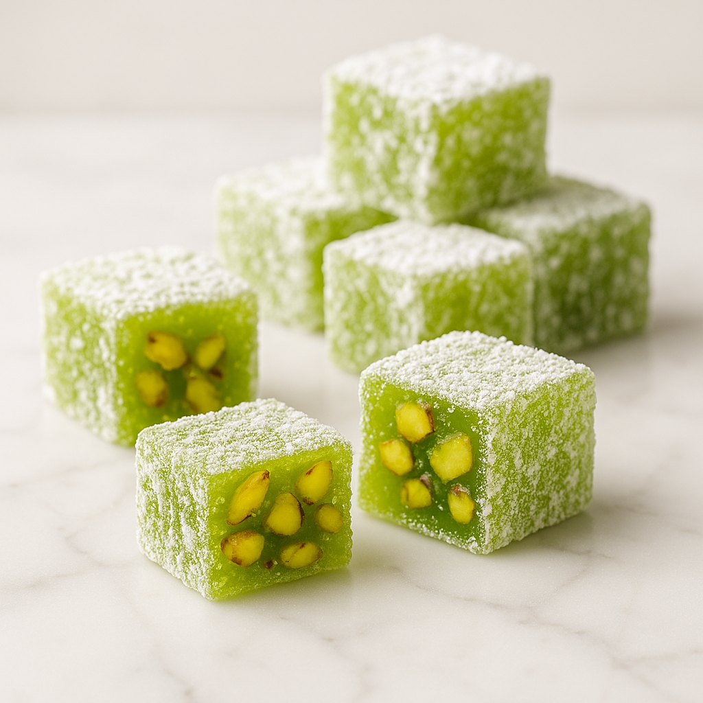 Antep fıstıklı lokum